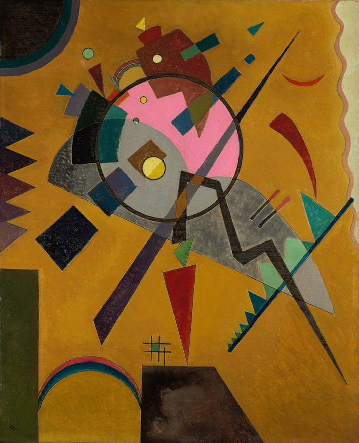  瓦西里·康丁斯基 wassily kandinsky ——玫瑰灰